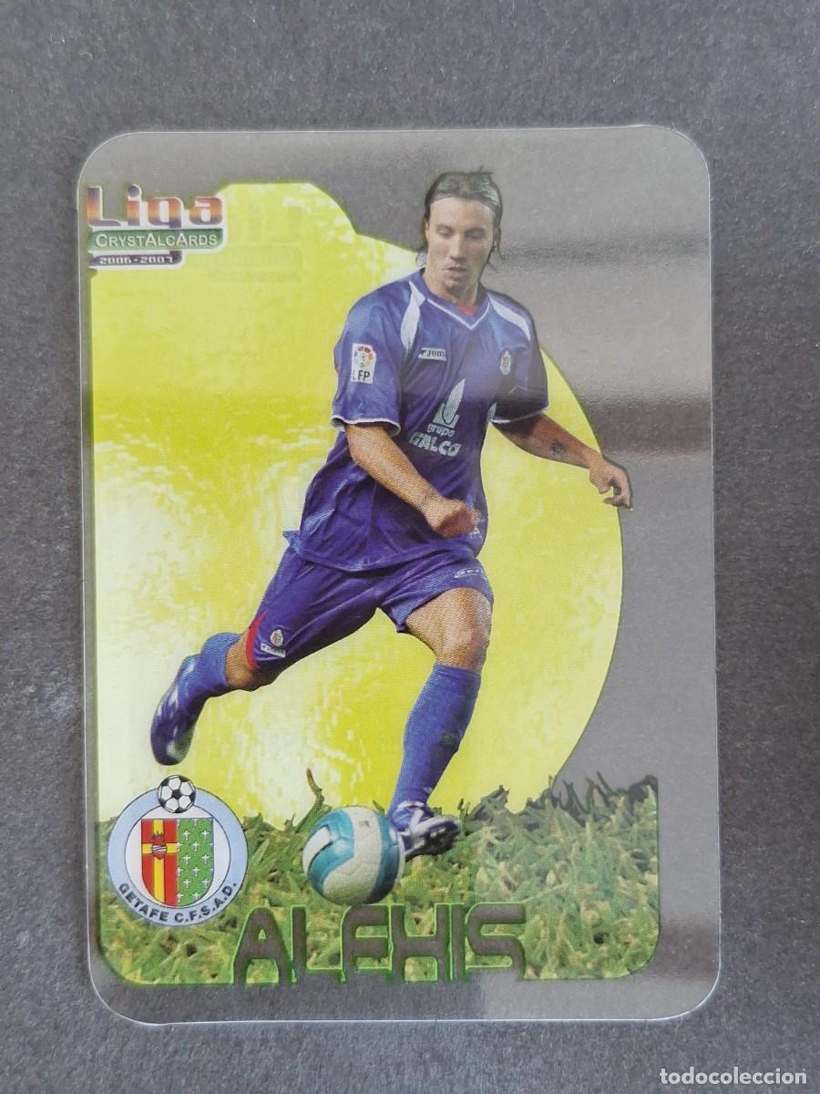 Cromos de f&uacute;tbol: L1 ALEXIS GETAFE C. F. 152 MUNDICROMO CRYSTALCARDS LIGA 2006 2007 06 07