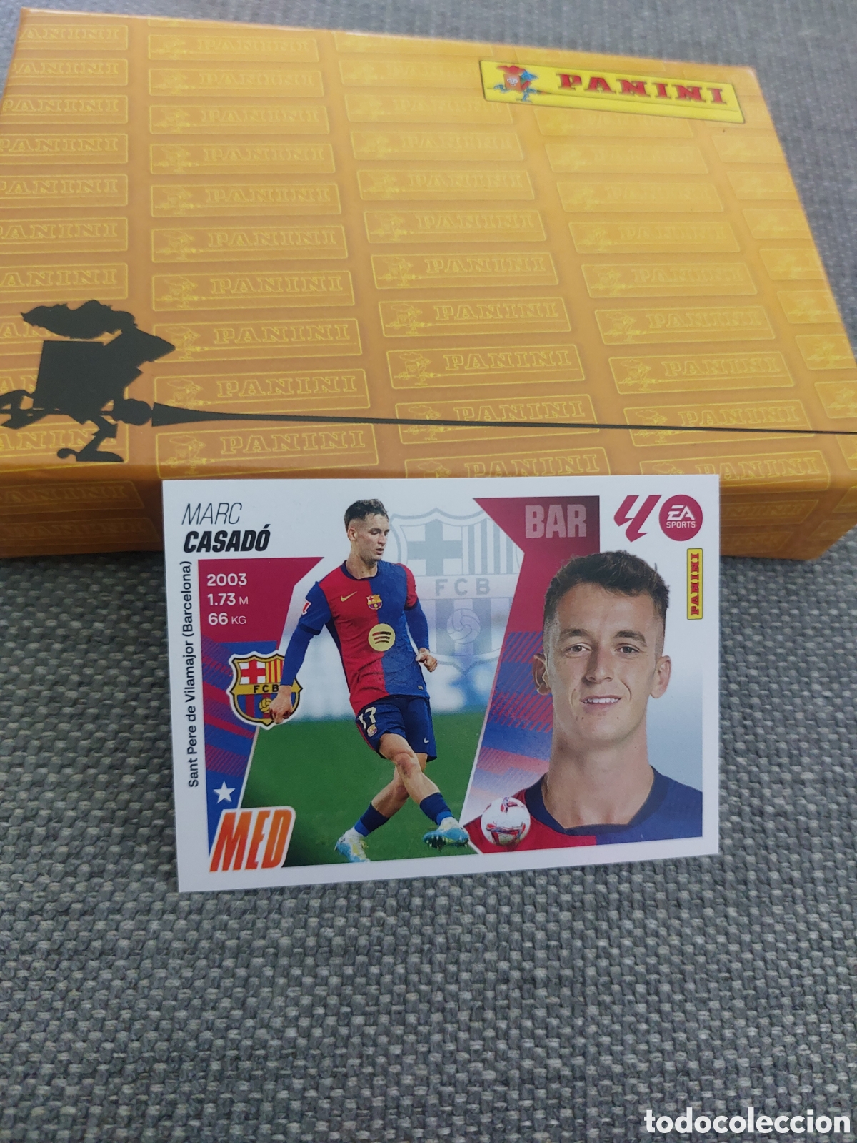 Cartes &agrave; collectionner de Football: 11 A 11A MARC CASADO BARCELONA PANINI LIGA ESTE 25 26 2025 2026