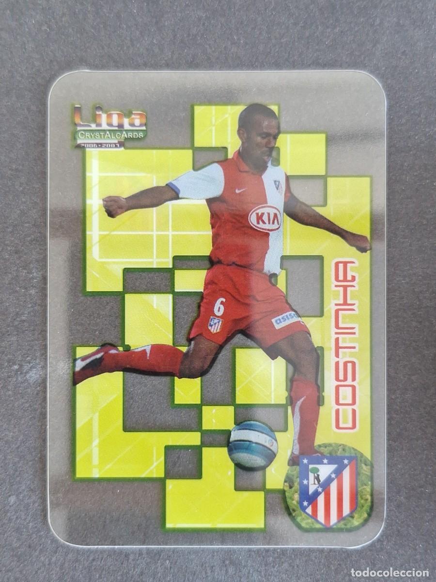 Cromos de f&uacute;tbol: L1 COSTINHA ATLETICO DE MADRID 173 MUNDICROMO CRYSTALCARDS LIGA 2006 2007 06 07