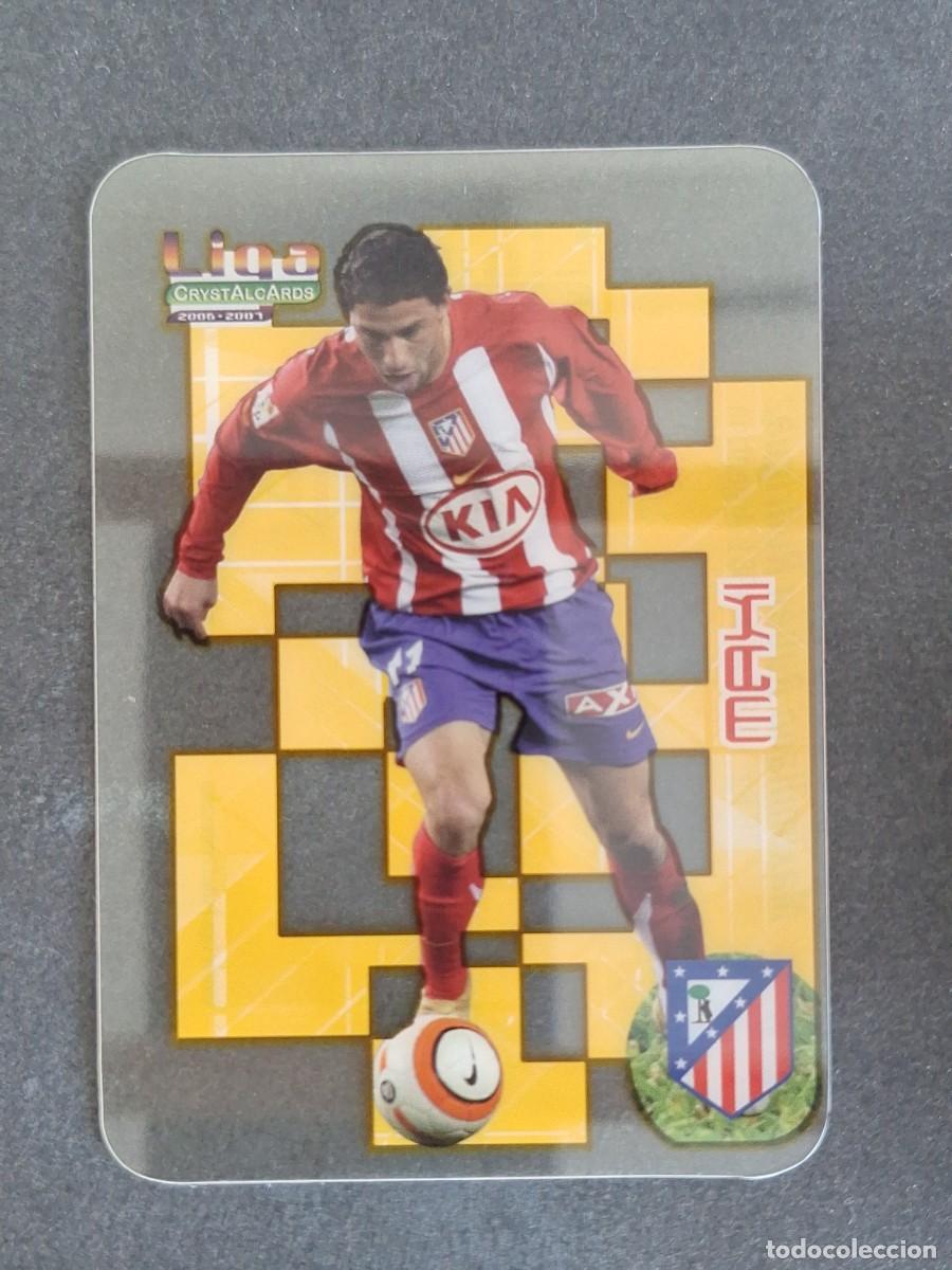 Cromos de f&uacute;tbol: L1 MAXI ATLETICO DE MADRID 175 MUNDICROMO CRYSTALCARDS LIGA 2006 2007 06 07