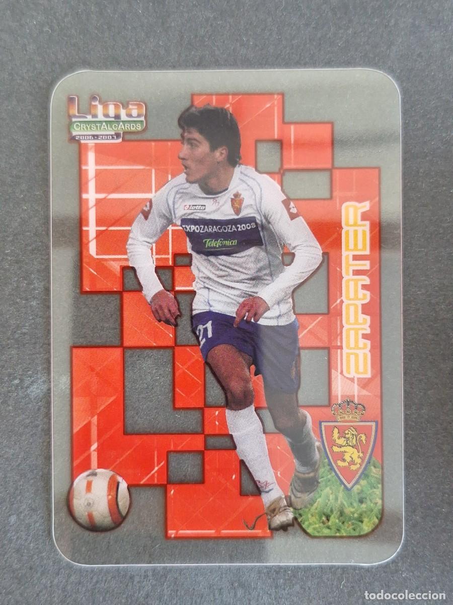 Cromos de f&uacute;tbol: L1 ZAPATER REAL ZARAGOZA 192 MUNDICROMO CRYSTALCARDS LIGA 2006 2007 06 07