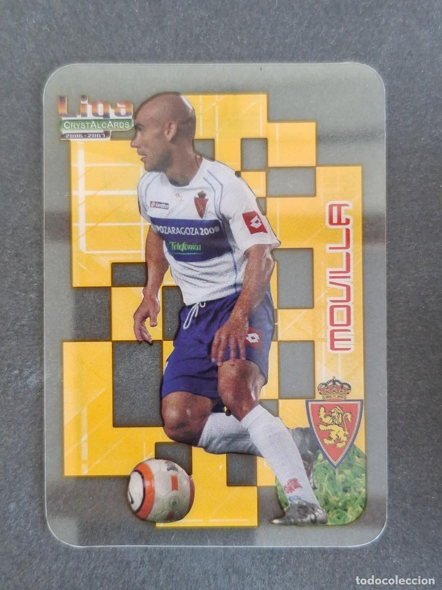 Cromos de f&uacute;tbol: L1 MOVILLA REAL ZARAGOZA 193 MUNDICROMO CRYSTALCARDS LIGA 2006 2007 06 07