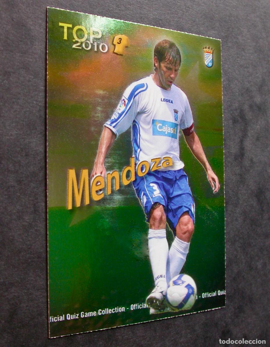 Cromos de f&uacute;tbol: 578 MENDOZA / XEREZ / TOP 2010 VERDE / QUIZ GAME COLLECTION 2009 2010 09 10 / MUNDICROMO