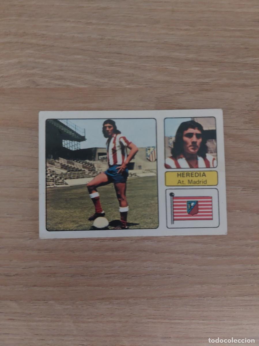Cromos de f&uacute;tbol: 73 74 1973 1974 HEREDIA FICHAJE 2 ATL&Eacute;TICO DE MADRID EDITORIAL FHER SIN PEGAR NUNCA PEGADO