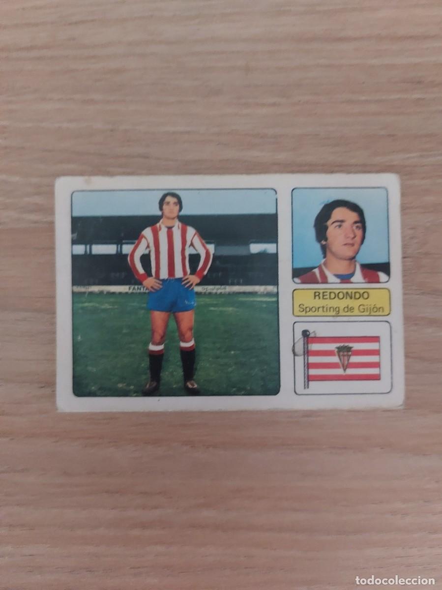 Cromos de f&uacute;tbol: 73 74 1973 1974 REDONDO SIN PEGAR EDITORIAL FHER SPORTING DE GIJON NUNCA PEGADO
