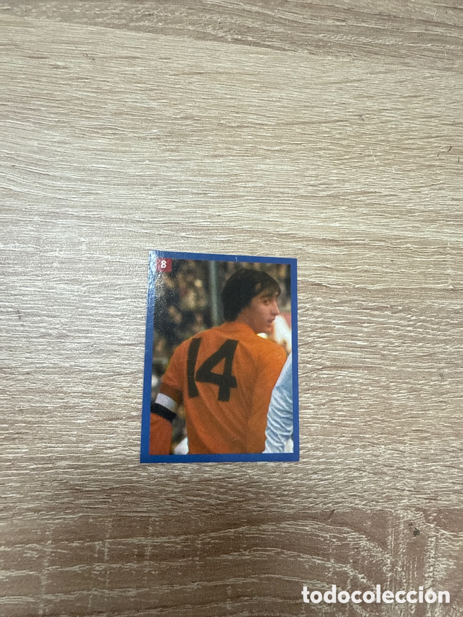 Football Stickers: 1994 Johan Cruyff # 8 les estrelles del Mon sin pegar