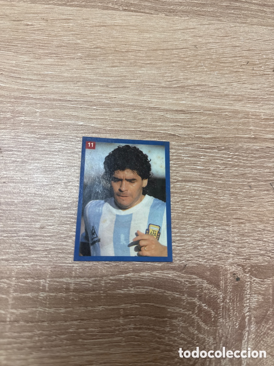 Football Stickers: 1994 MARADONA N&ordm; 11 LES ESTRELLES DEL MON SIN PEGAR