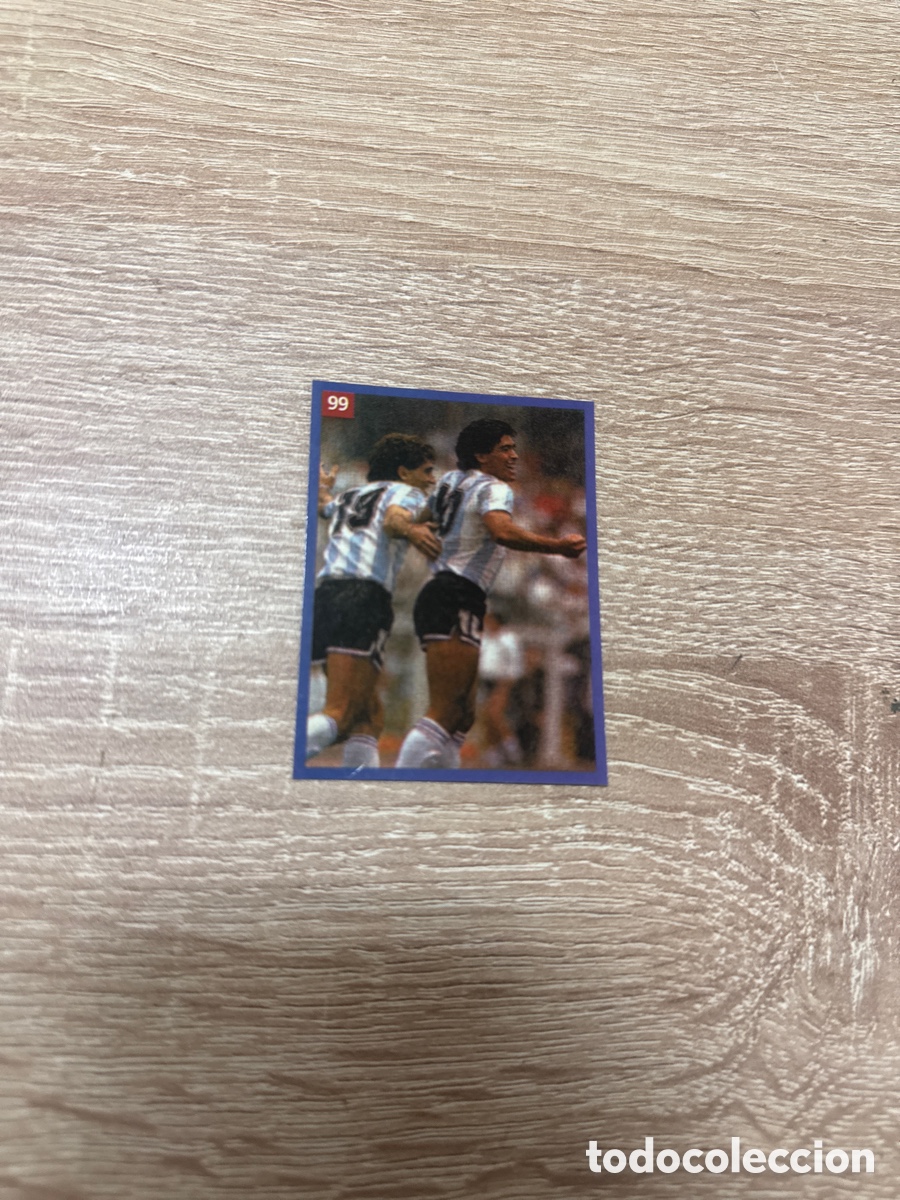 Football Stickers: 1994 MARADONA N&ordm; 99 LES ESTRELLES DEL MON SIN PEGAR