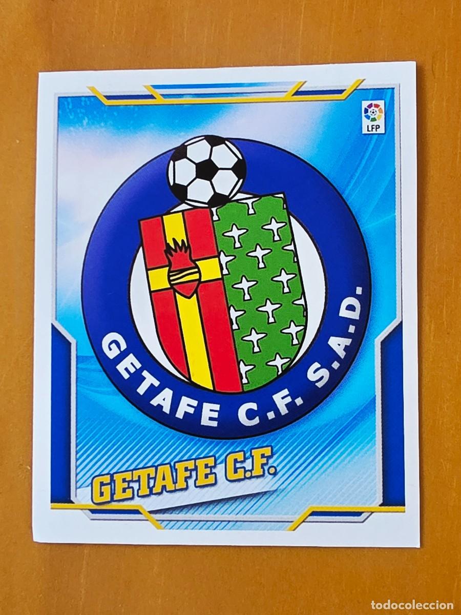 Cromos de f&uacute;tbol: Escudo Getafe CF, Panini Ediciones Liga Este 2010 2011 10 11