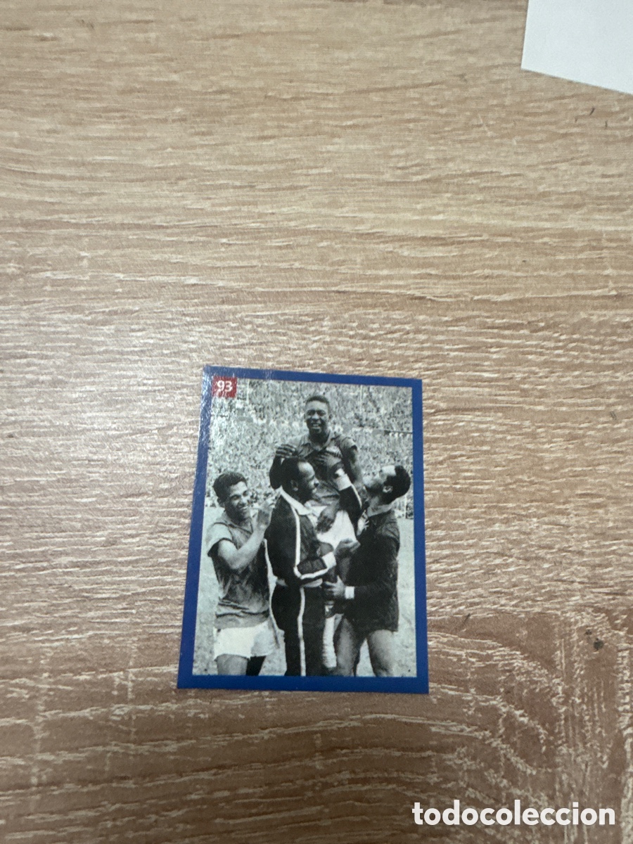Football Stickers: 1994 PELE N&ordm; 93 LES ESTRELLES DEL MON SIN PEGAR