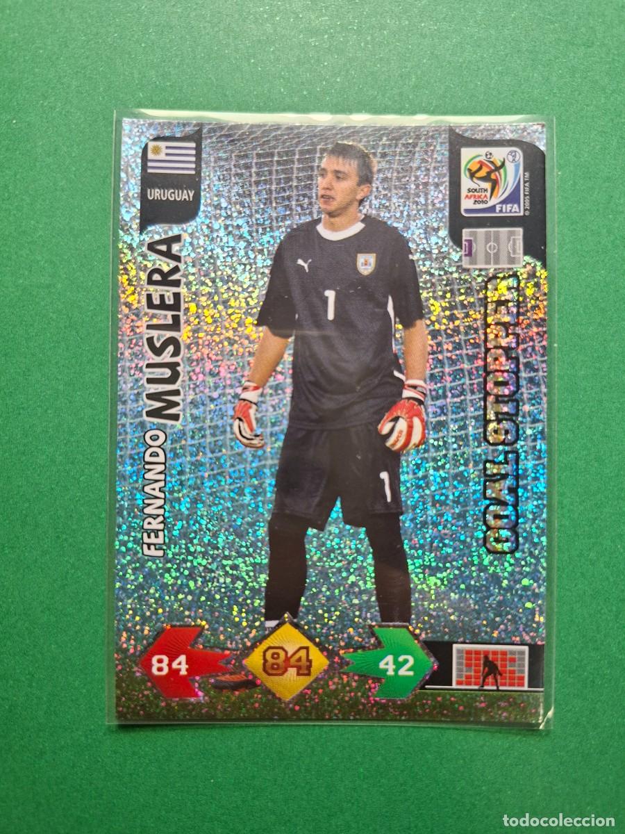 Cromos de f&uacute;tbol: MUSLERA GOAL STOPPER URUGUAY ADRENALYN XL MUNDIAL SUD&Aacute;FRICA 2010 PANINI FIFA WC SOUTH AFRICA