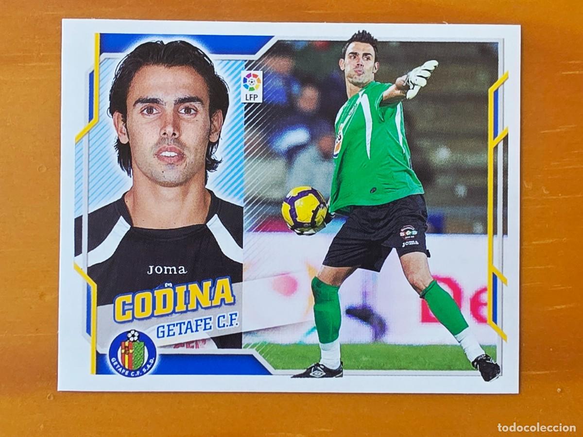 Cromos de f&uacute;tbol: 1 Codina, Getafe CF, Panini Ediciones Liga Este 2010 2011 10 11