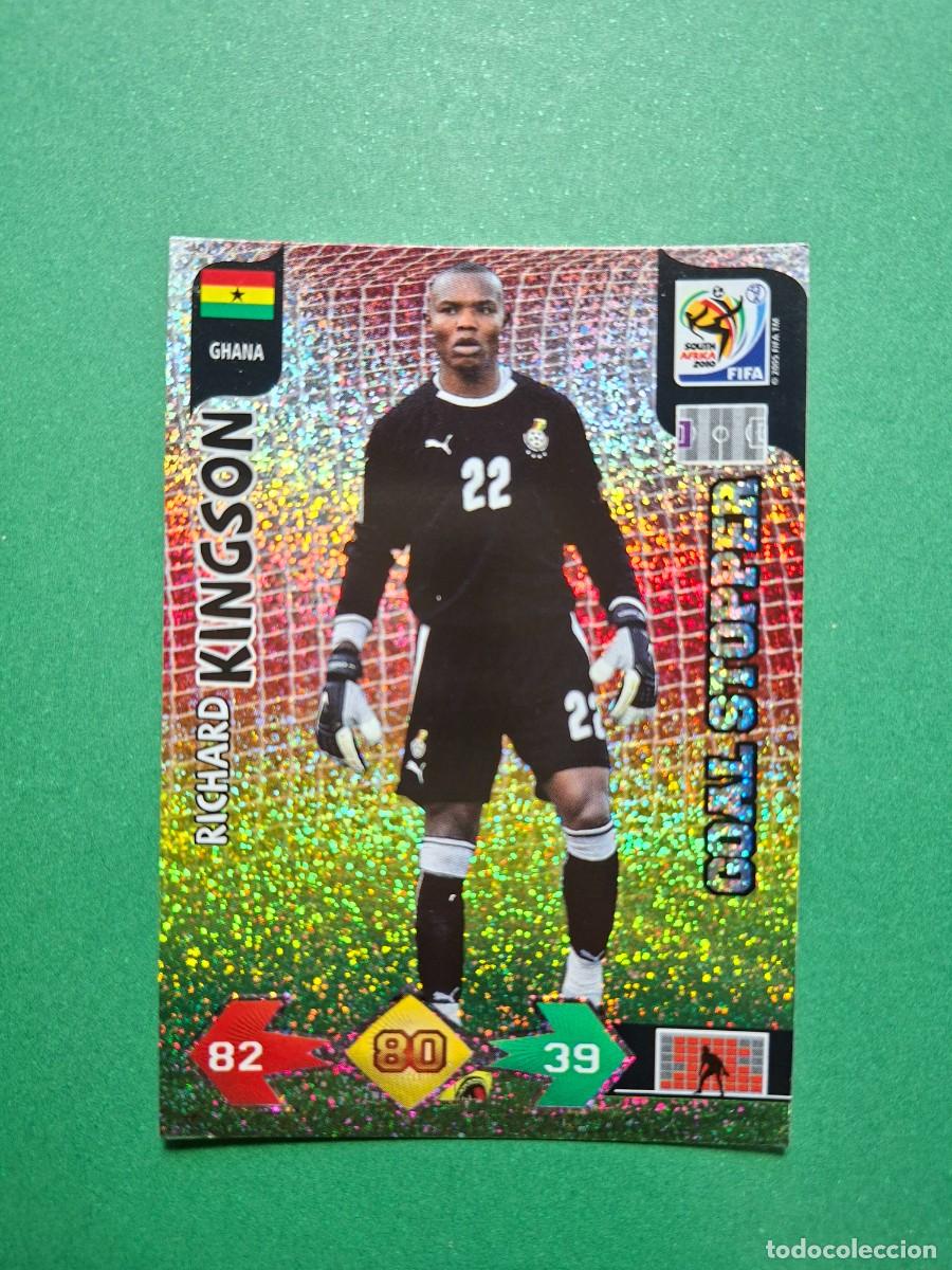 Cromos de f&uacute;tbol: KINGSON GHANA GOAL STOPPER ADRENALYN XL MUNDIAL SUD&Aacute;FRICA 2010 PANINI FIFA WC SOUTH AFRICA