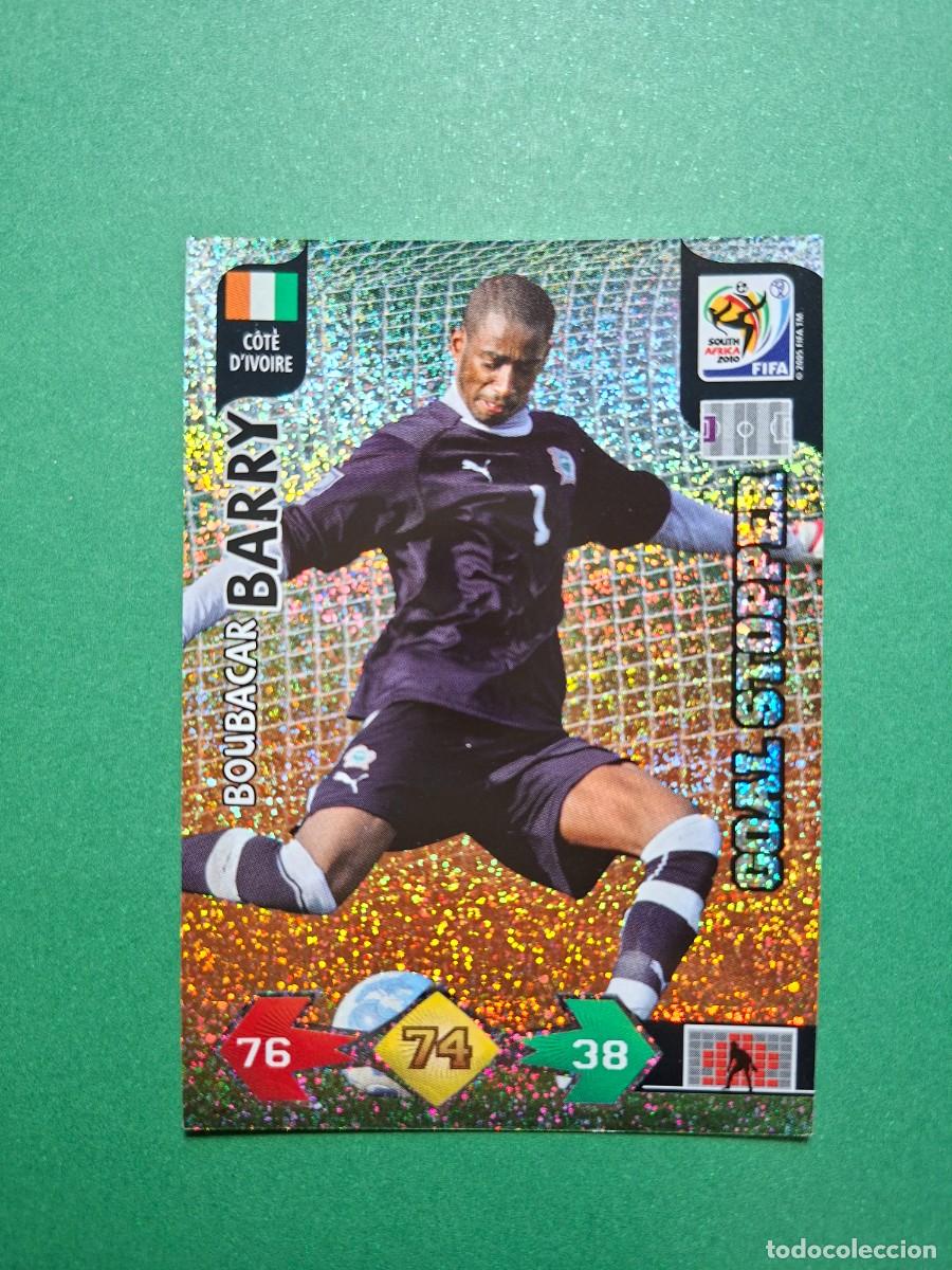 Cromos de f&uacute;tbol: BARRY COSTA DE MARFIL COTE D'IVORE GOAL STOPPER ADRENALYN MUNDIAL SUD&Aacute;FRICA 2010 FIFA SOUTH AFRICA