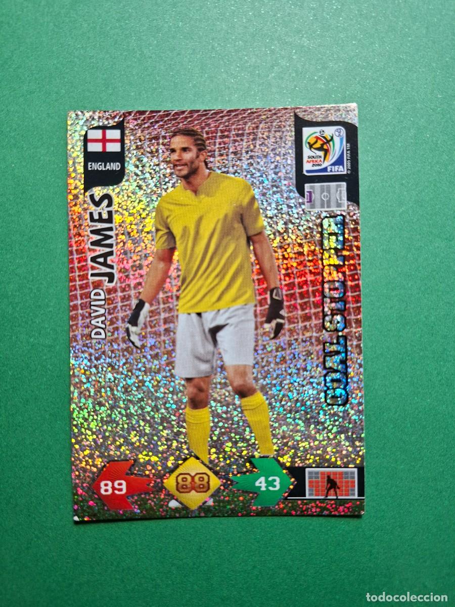 Cromos de f&uacute;tbol: DAVID JAMES GOAL STOPPER ENGLAND INGLATERRA ADRENALYN XL MUNDIAL SUD&Aacute;FRICA 2010 FIFA WC SOUTH AFRICA