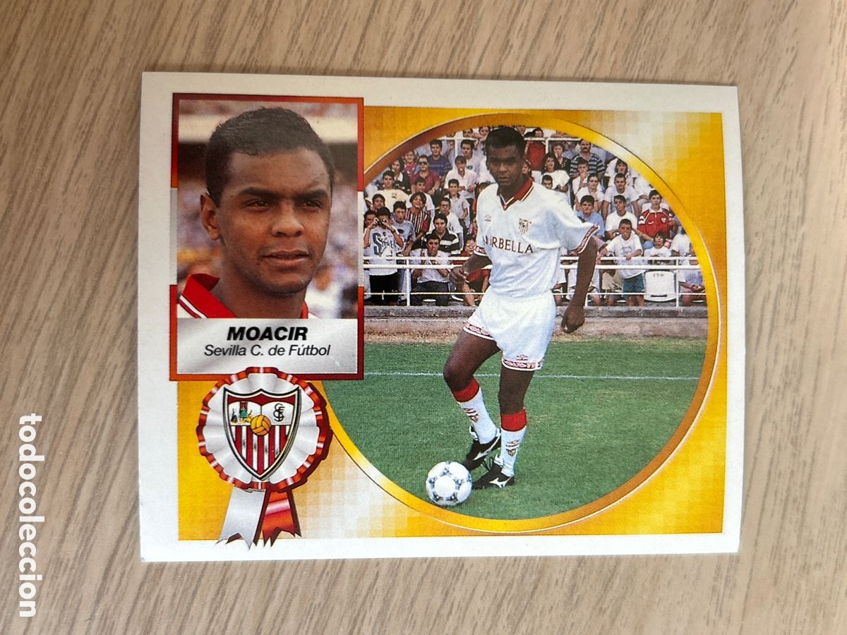 Cromos de f&uacute;tbol: MOACIR SEVILLA VERSION COLOCA LIGA ESTE 1994 1995 94 95 NUNCA PEGADO SIN PEGAR