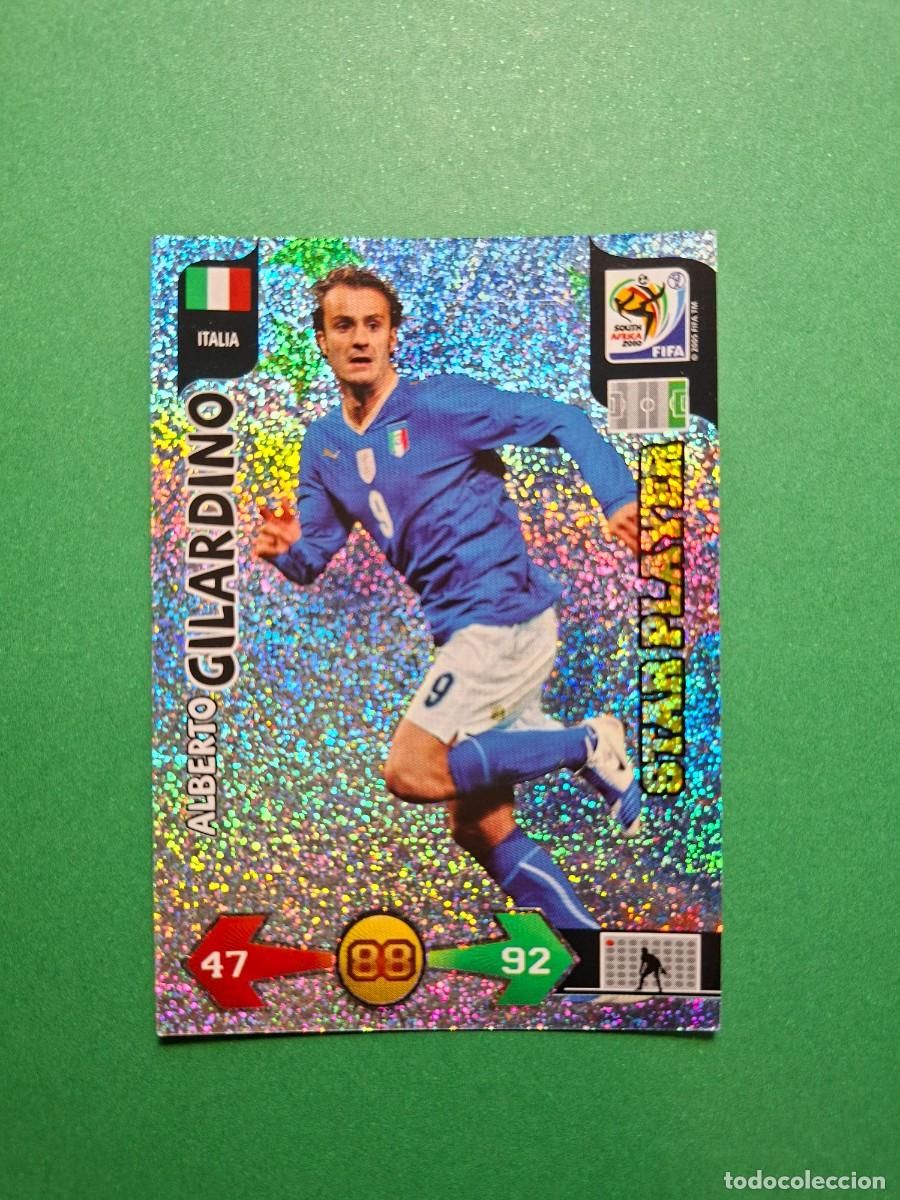 Cromos de f&uacute;tbol: GILARDINO STAR PLAYER ITALIA ADRENALYN XL MUNDIAL SUD&Aacute;FRICA 2010 FIFA WC SOUTH AFRICA