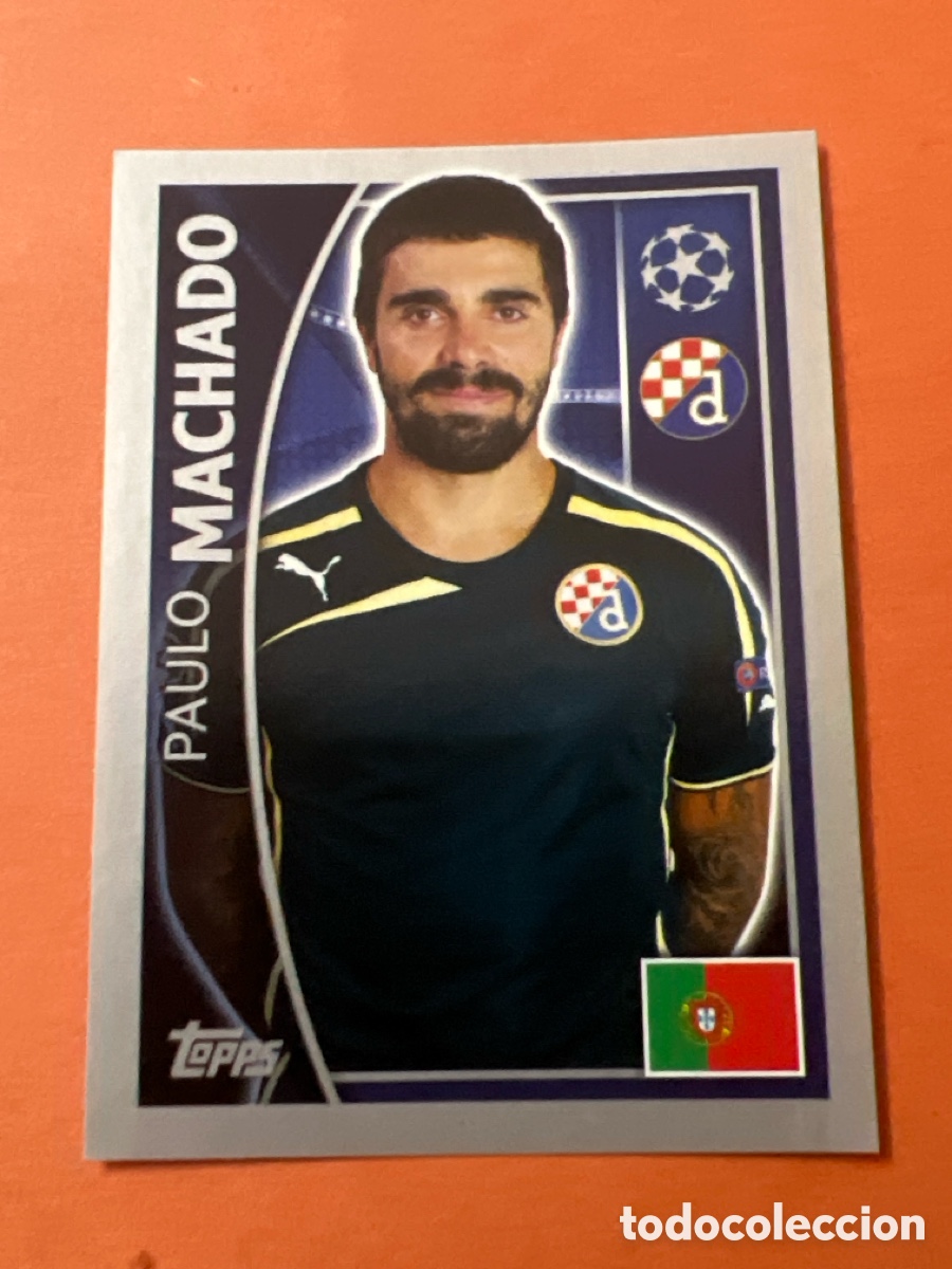 Cromos de f&uacute;tbol: C5291. 430 MACHADO (DINAMO ZAGREB) UEFA CHAMPIONS LEAGUE 2015/2016 TOPPS