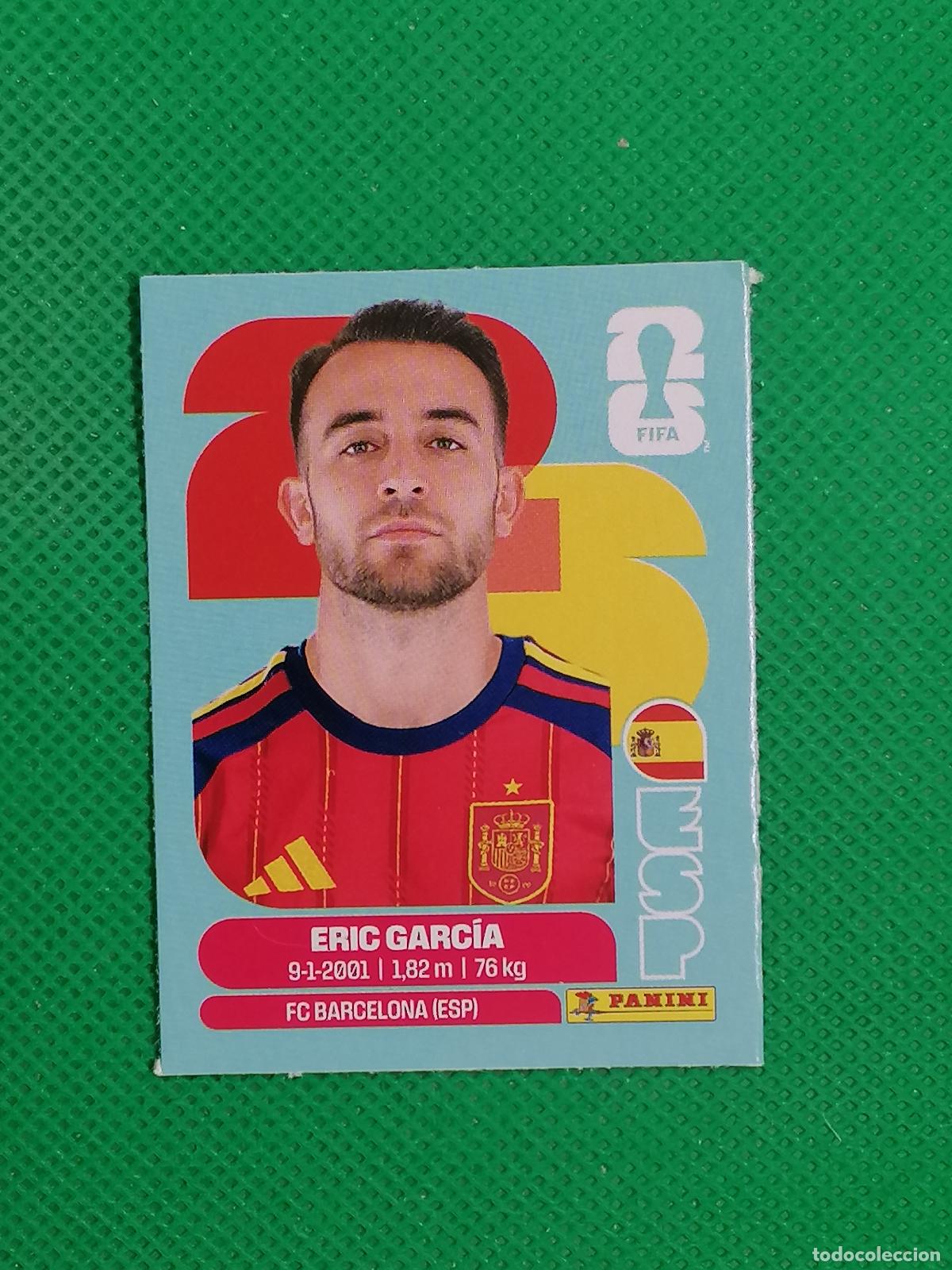 Fu&szlig;ball-Sticker: ESP J 8 ESPJ8 ERIC GARCIA ESPA&Ntilde;A ACTUALIZACION JUGON ⚽ PANINI MUNDIAL WORLD CUP 26 2026 STICKER ⚽