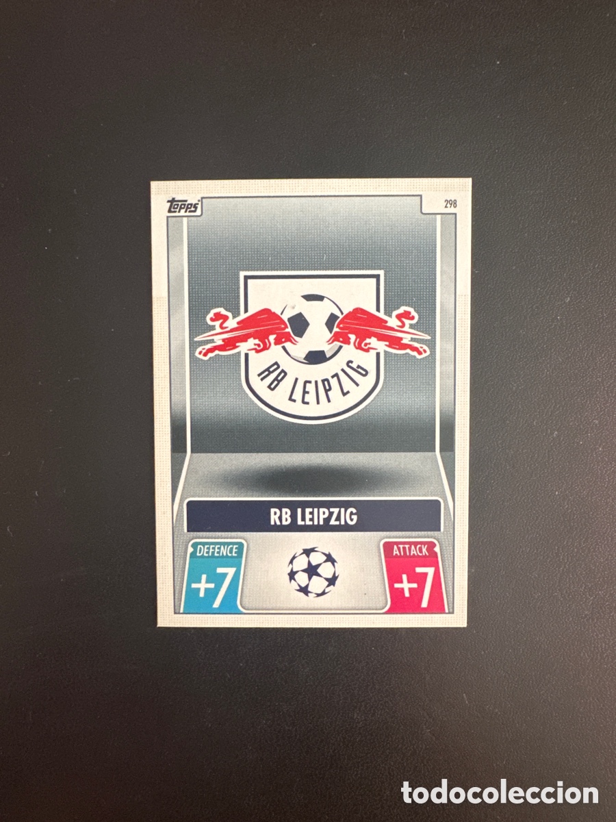 Fu&szlig;ball-Sticker: ESCUDO LEIPZIG NUMERO 298 MATCH ATTAX 2021 2022