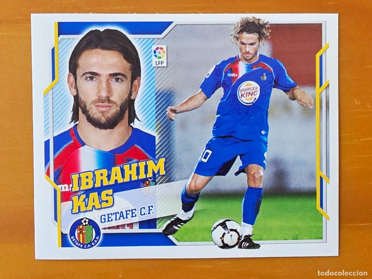 Fu&szlig;ball-Sticker: 6 B Ibrahim Kas, Getafe CF, Panini Ediciones Liga Este 2010 2011 10 11