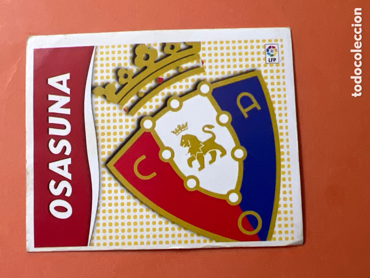 Cromos de f&uacute;tbol: C5294. ESTE LIGA 2006 2007. 06 07.ESCUDO OSASUNA.NUNCA PEGADO.