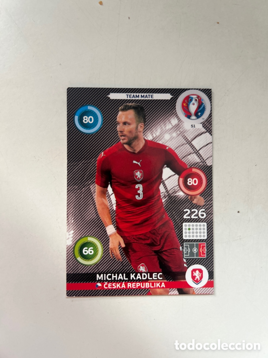 Cromos de f&uacute;tbol: Michal Kadlec EURO2016 (51)