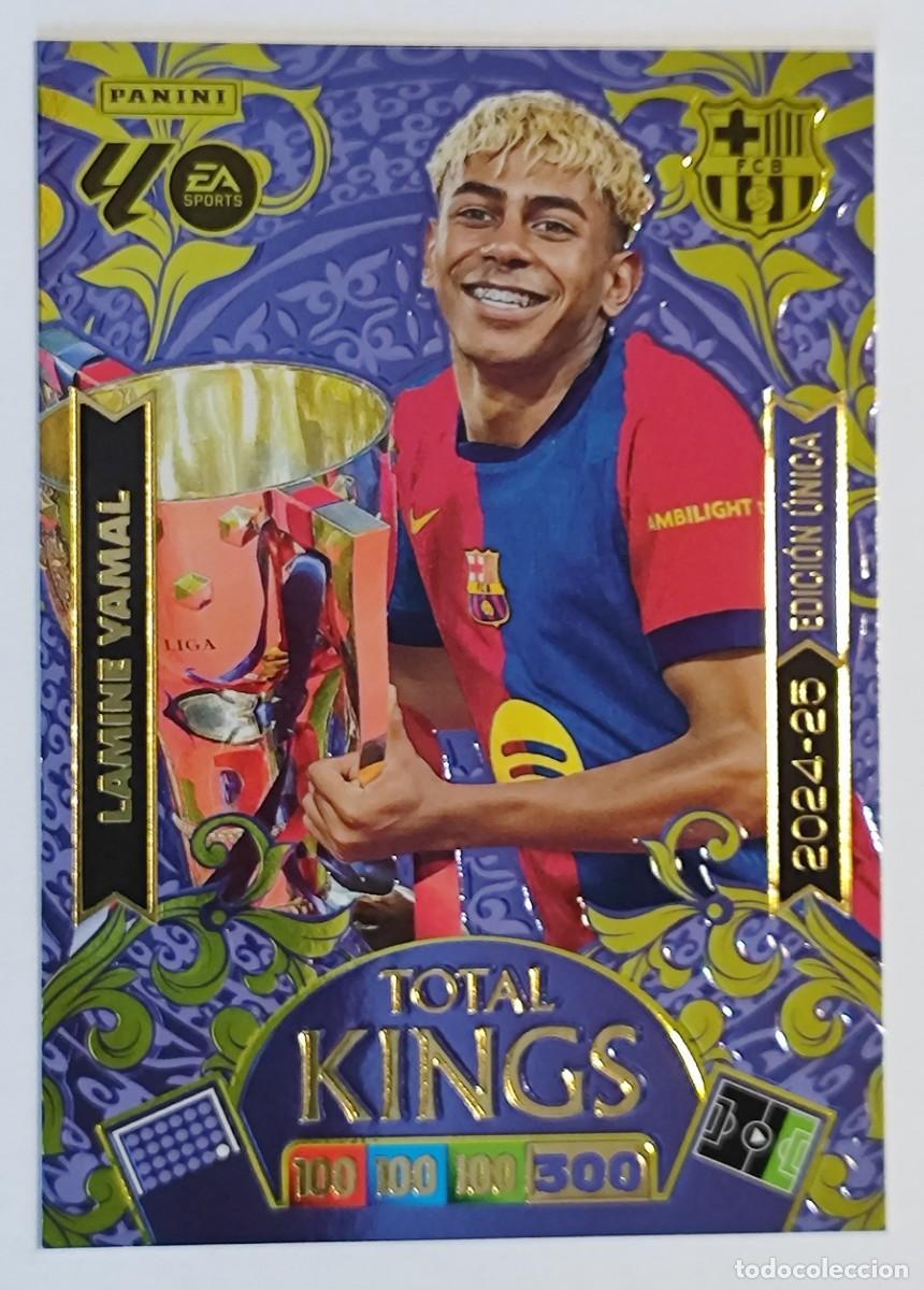 Cromos de Futebol: ADRENALYN XL DREAM BOX 25/26 CARD TOTAL KING LAMINE YAMAL FC BARCELONA EDICION UNICA 24/25 # PANINI