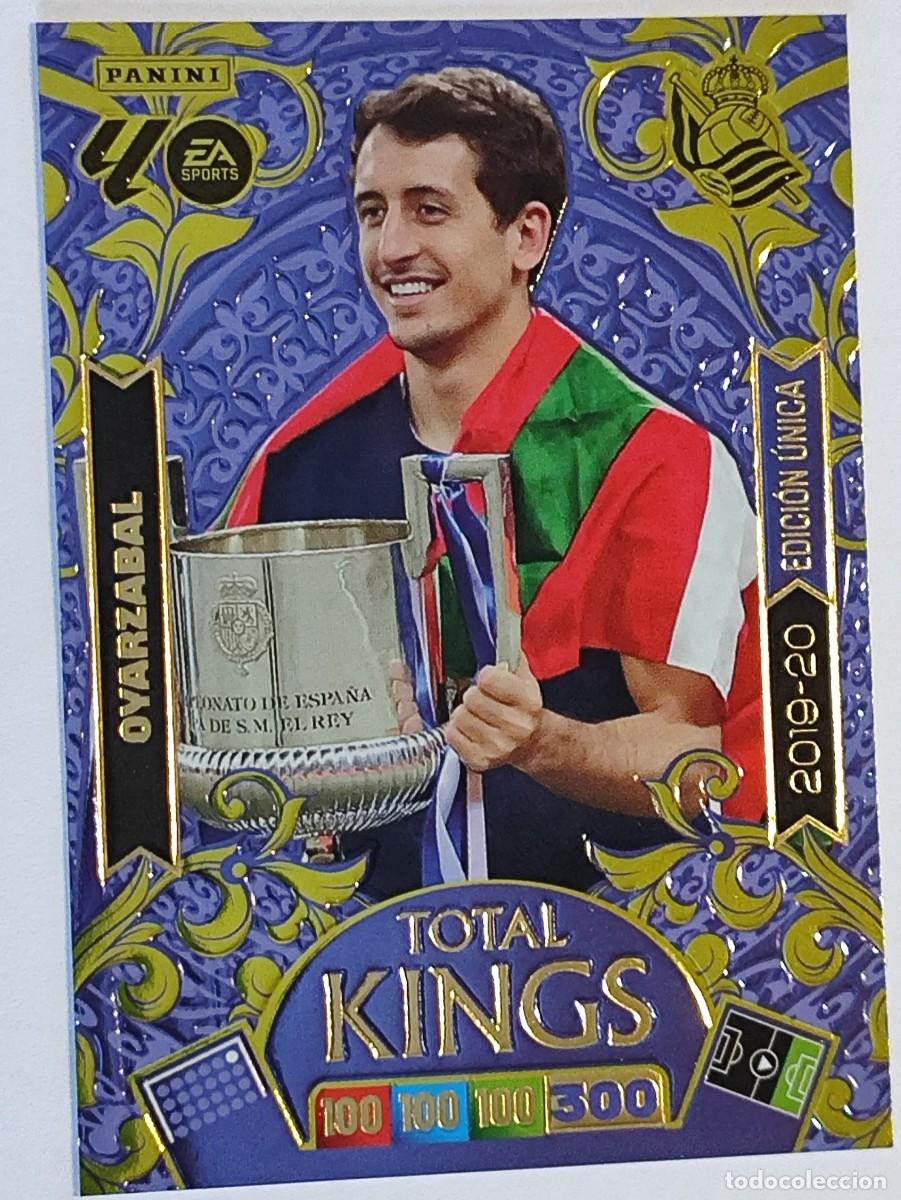 Cromos de f&uacute;tbol: ADRENALYN XL DREAM BOX 25/26 CARD TOTAL KING OYARZABAL REAL SOCIEDAD EDICION UNICA 19/20 # PANINI