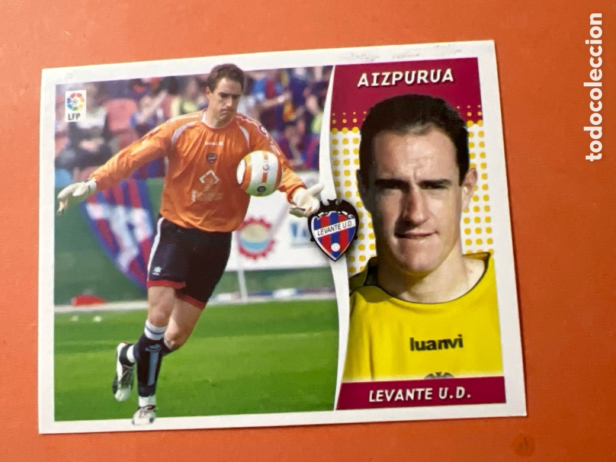 Cromos de Futebol: C5297. AIZPURUA LEVANTE LIGA ESTE 2006 2007 PANINI