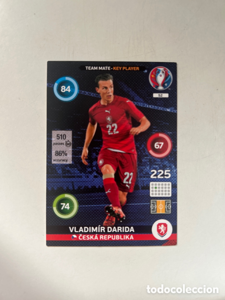 Cromos de f&uacute;tbol: Vladim&iacute;r Dar&iacute;as EURO2016 (52)