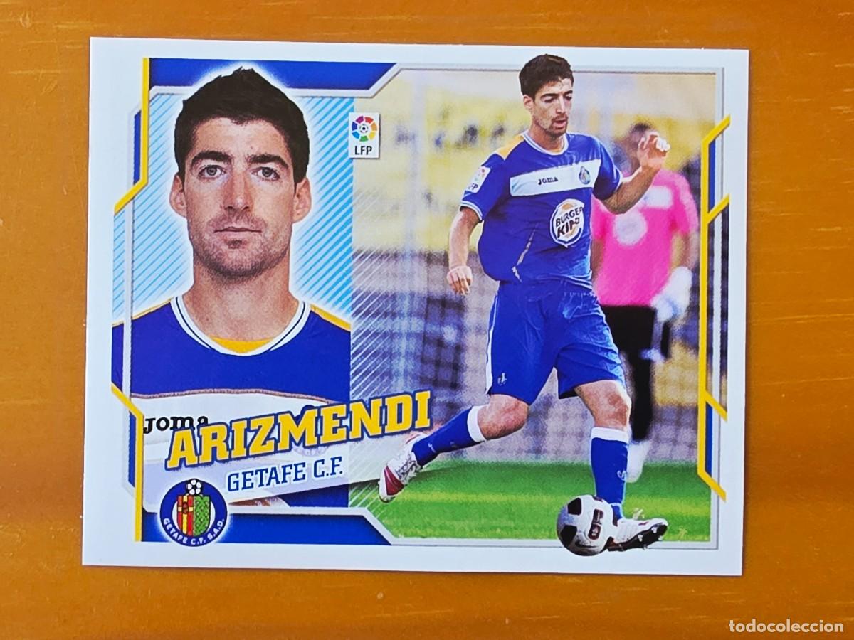Cromos de f&uacute;tbol: 14 A Arizmendi, Getafe CF, Panini Ediciones Liga Este 2010 2011 10 11