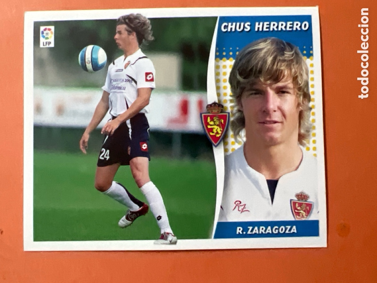 Cromos de f&uacute;tbol: C5304. CHUS HERRERO COLOCA Zaragoza LIGA ESTE 2006 2007 PANINI 06 07