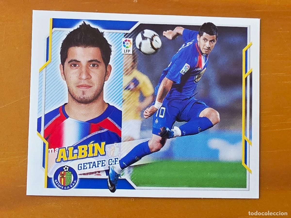 Cromos de f&uacute;tbol: 14 B Juan Alb&iacute;n, Getafe CF, Panini Ediciones Liga Este 2010 2011 10 11