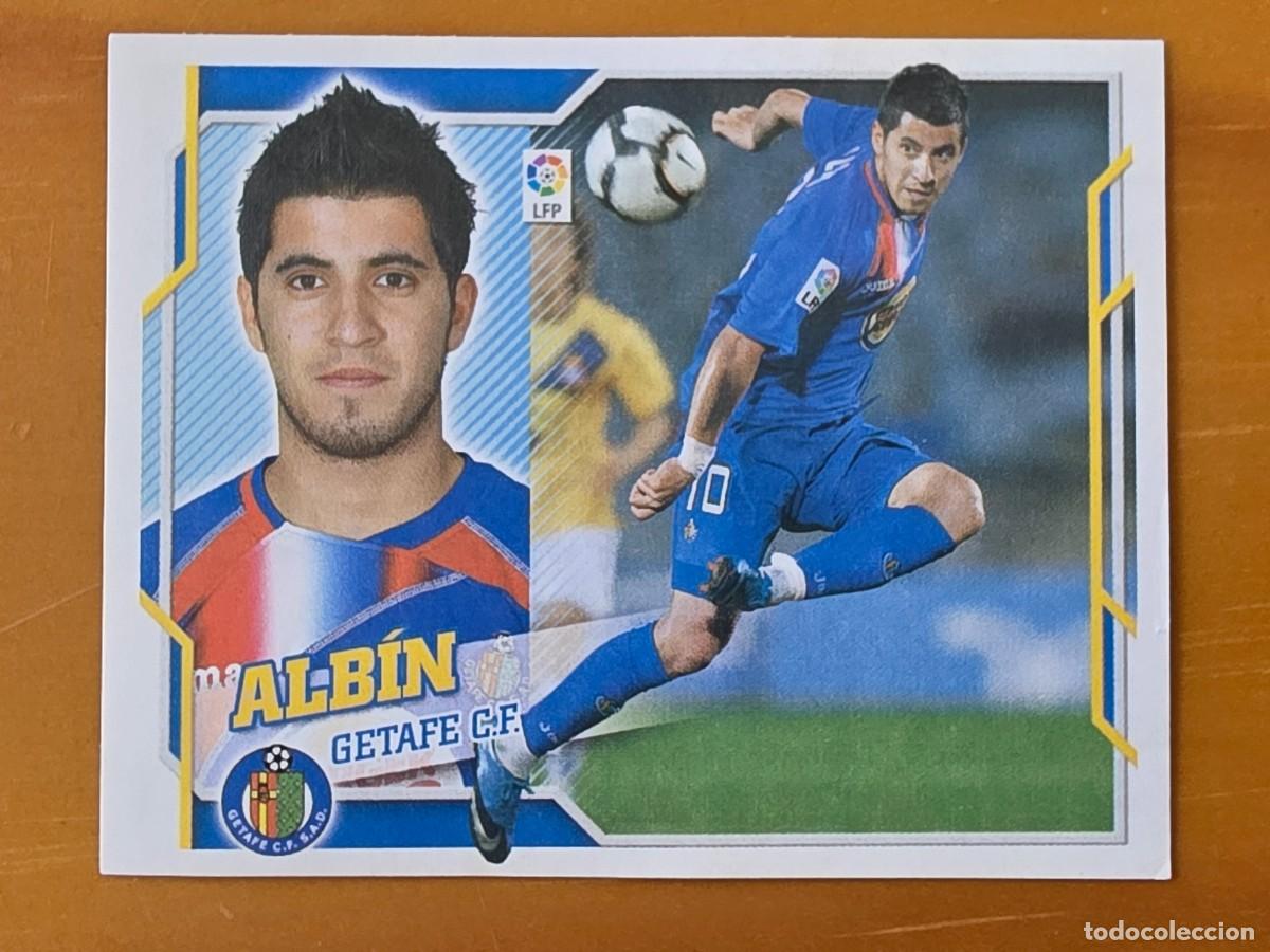 Cromos de f&uacute;tbol: 14 B Juan Alb&iacute;n, ERROR DESCOLORIDO, Getafe CF, Panini Ediciones Liga Este 2010 2011 10 11
