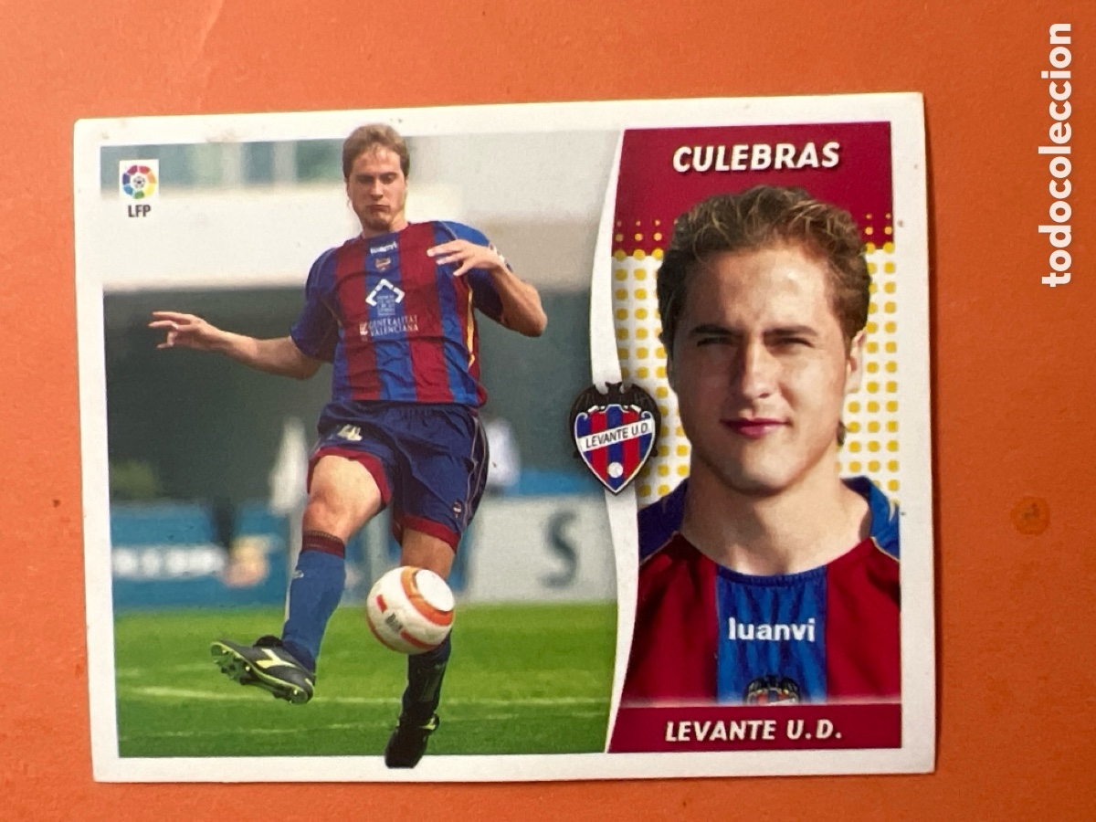 Figurine di Calcio: C5308. CULEBRAS LEVANTE U.D. EDICIONES ESTE 2006 2007 LIGA 06 07 SIN PEGAR CROMO FUTBOL