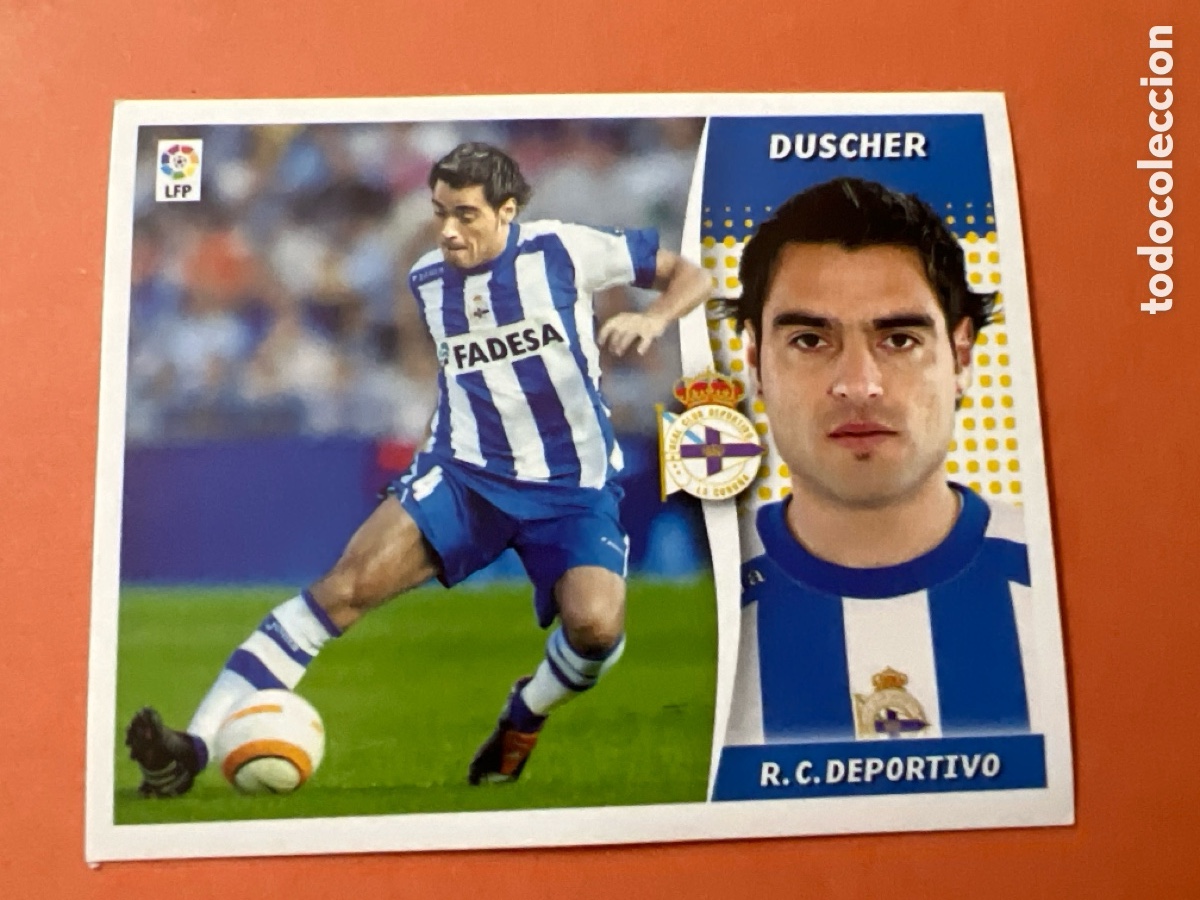 Figurine di Calcio: C5308. DUSCHER DEPORTIVO DE LA CORU&Ntilde;A LIGA ESTE 2006 2007