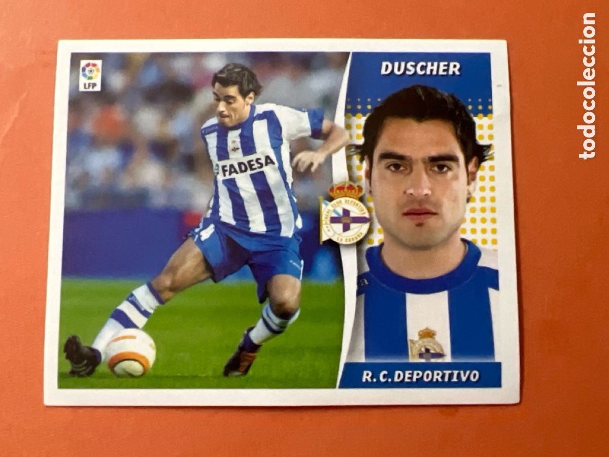 Figurine di Calcio: C5309. DUSCHER DEPORTIVO DE LA CORU&Ntilde;A LIGA ESTE 2006 2007