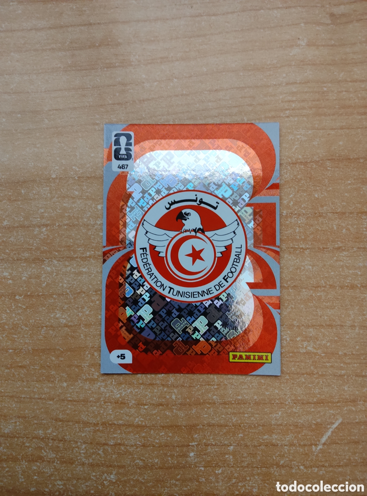 Cromos de f&uacute;tbol: 467 ESCUDO T&Uacute;NEZ ADRENALYN XL MUNDIAL 2026