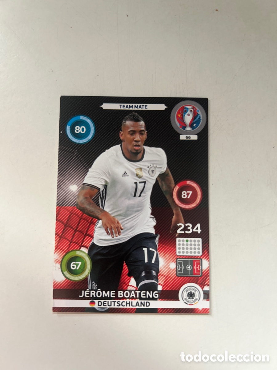 Cromos de f&uacute;tbol: J&eacute;rome Boateng EURO2016 (66)