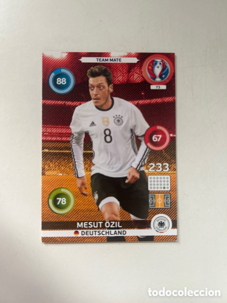 Cromos de f&uacute;tbol: Mesut &Ouml;zil EURO2016 (73)