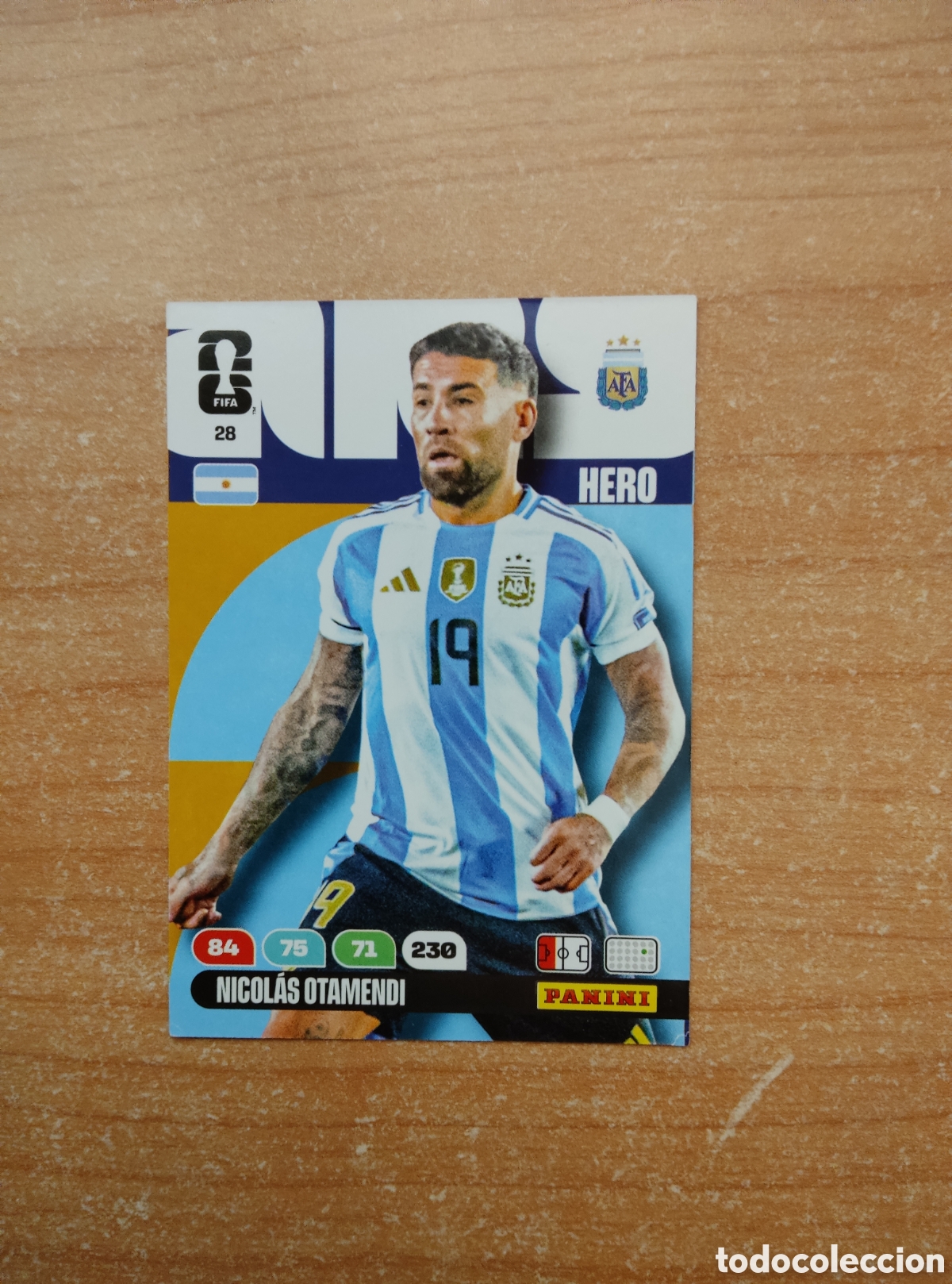 Cromos de Futebol: 28 NICOLAS OTAMENDI ARGENTINA ADRENALYN XL MUNDIAL 2026
