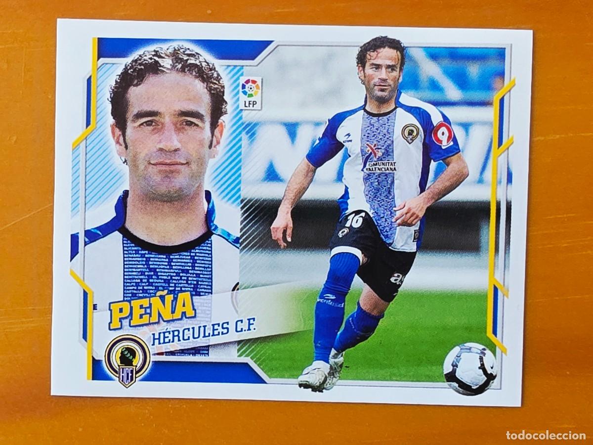 Football Stickers: 6 Paco Pe&ntilde;a, H&eacute;rcules CF, Panini Ediciones Liga Este 2010 2011 10 11