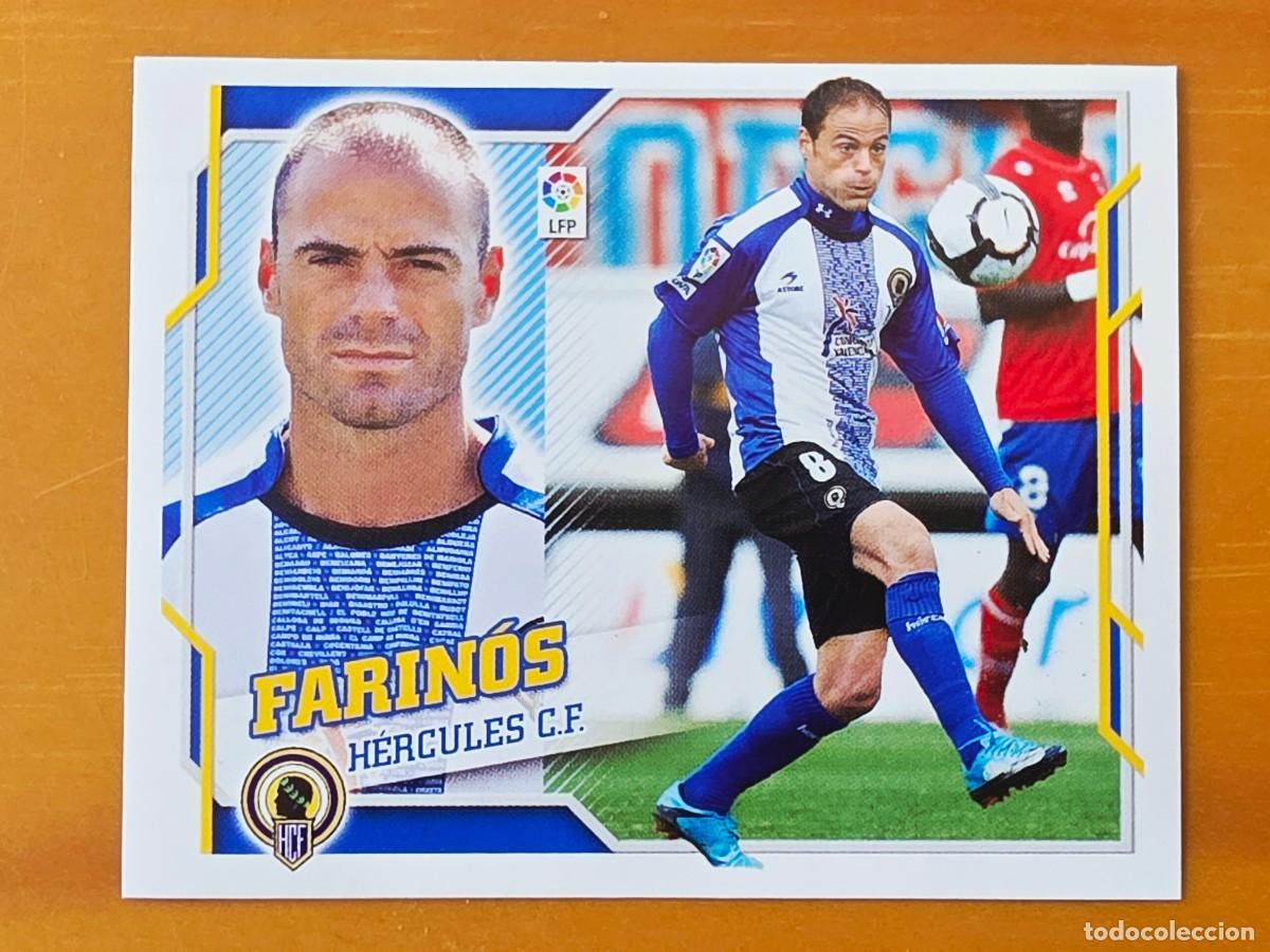 Cromos de f&uacute;tbol: 10 Farin&oacute;s, H&eacute;rcules CF, Panini Ediciones Liga Este 2010 2011 10 11