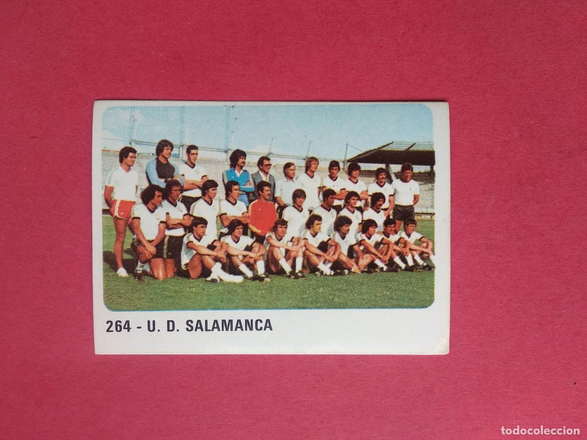 Cartes &agrave; collectionner de Football: EDITORIAL CROMO CROM PANINI LIGA 80 81 1980 1981 DESPEGADO SALAMANCA N&ordm; 264 PLANTILLA