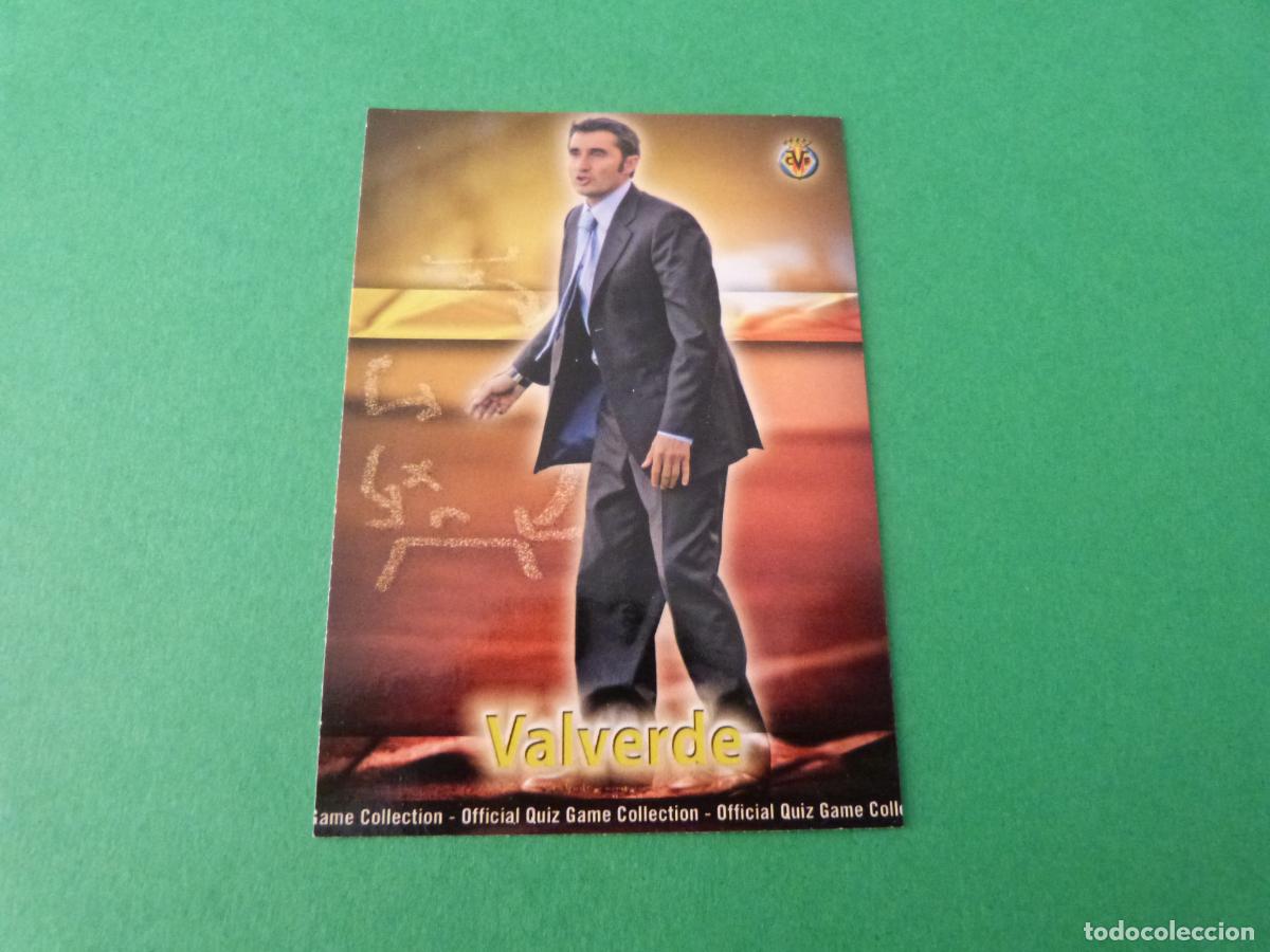 Cartes &agrave; collectionner de Football: TRADING CARD FUTBOL VALVERDE VILLARREAL C.F. N&ordm; 111 FICHAS LIGA MUNDICROMO 2009-2010/09-10