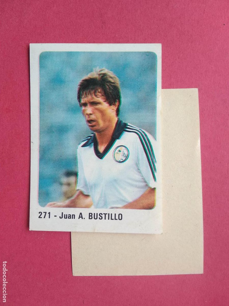 Cartes &agrave; collectionner de Football: EDITORIAL CROMO CROM PANINI LIGA 80 81 1980 1981 DESPEGADO SALAMANCA N&ordm; 271 BUSTILLO