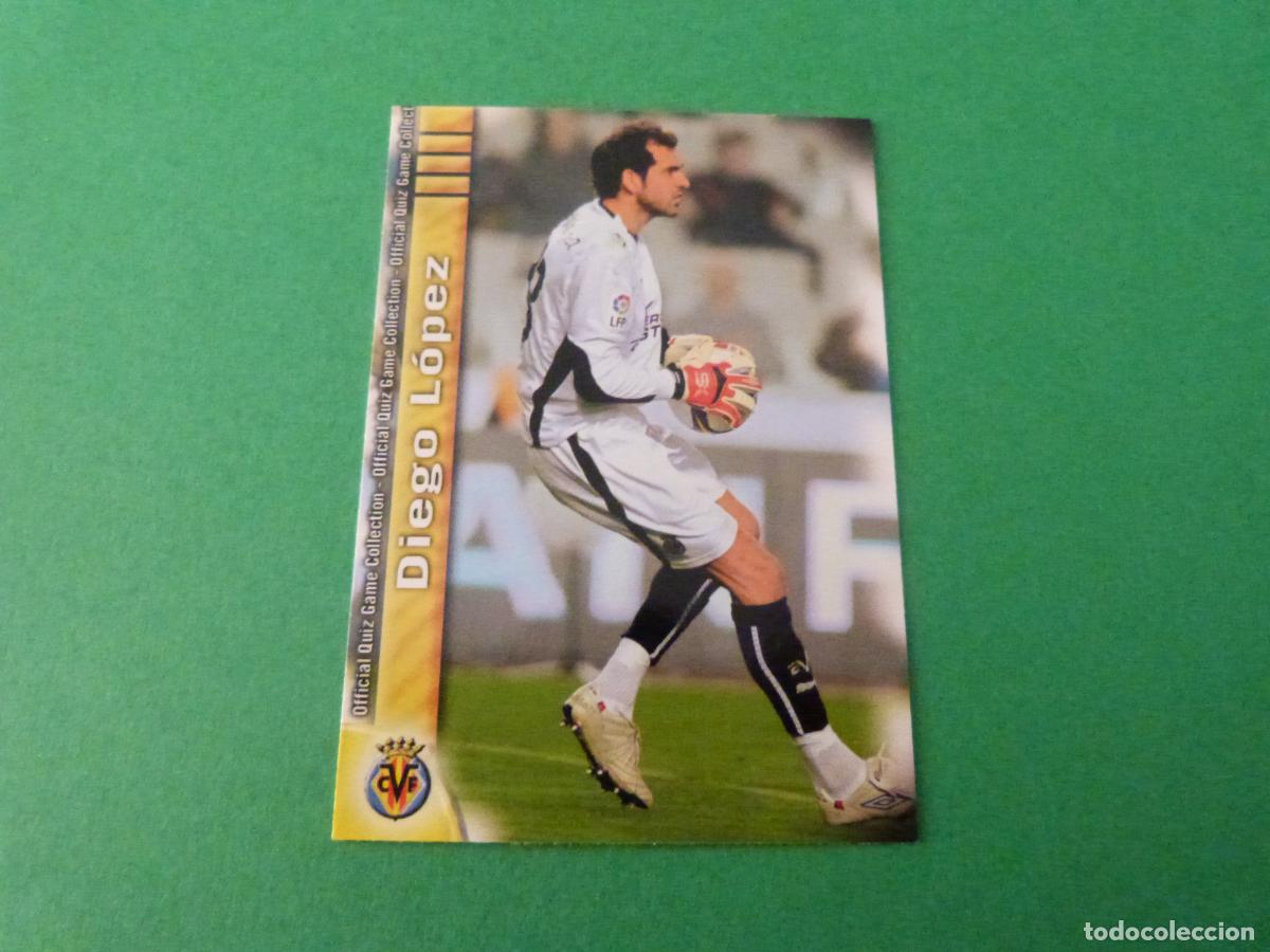 Cartes &agrave; collectionner de Football: TRADING CARD FUTBOL DIEGO LOPEZ VILLARREAL C.F. N&ordm; 112 FICHAS LIGA MUNDICROMO 2009-2010/09-10