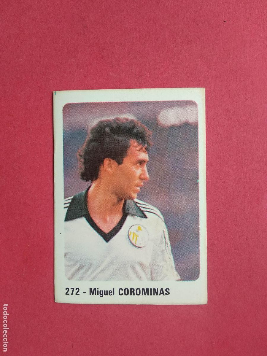 Cartes &agrave; collectionner de Football: EDITORIAL CROMO CROM PANINI LIGA 80 81 1980 1981 DESPEGADO SALAMANCA N&ordm; 272 COROMINAS