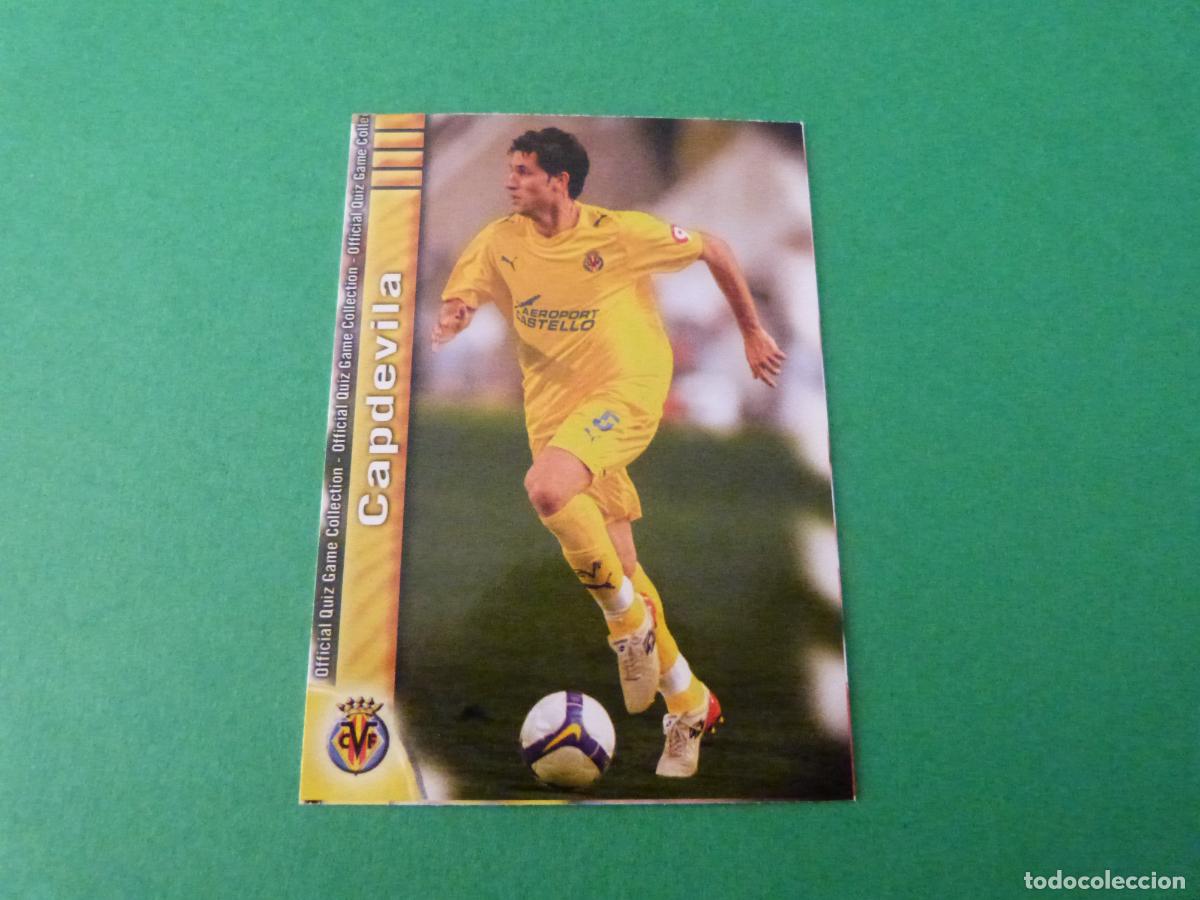 Fu&szlig;ball-Sticker: TRADING CARD FUTBOL CAPDEVILA VILLARREAL C.F. N&ordm; 115 FICHAS LIGA MUNDICROMO 2009-2010/09-10